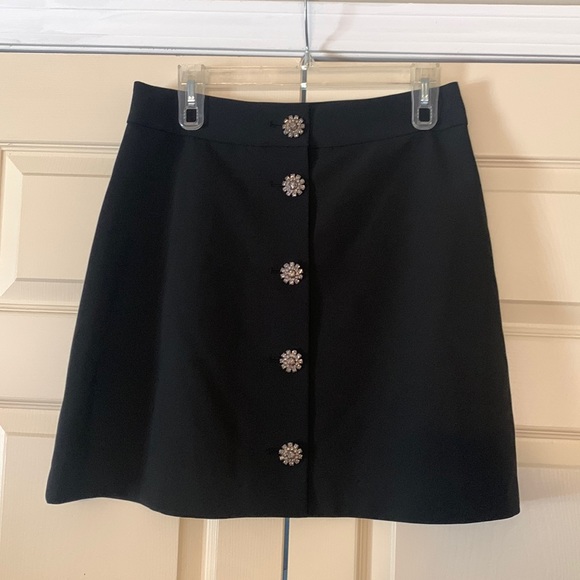 NWOT kate spade black skirt size 8 - Picture 2 of 15